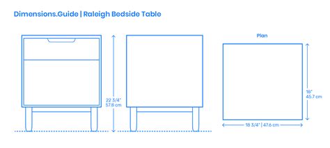 Bedside Table Dimensions In Cm