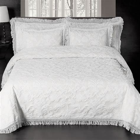 Bedspreads Queen White