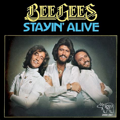 bee gees stayin' alive listen