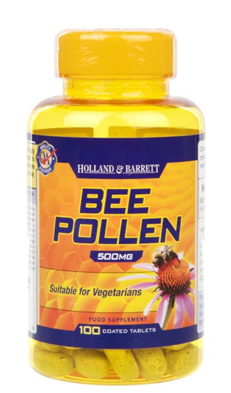 Bee Pollen Tablets Hs Code