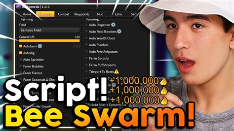 BEE SWARM SIMULATOR Script Mobile AUTO FARM TP & MORE (2022)🎁 YouTube