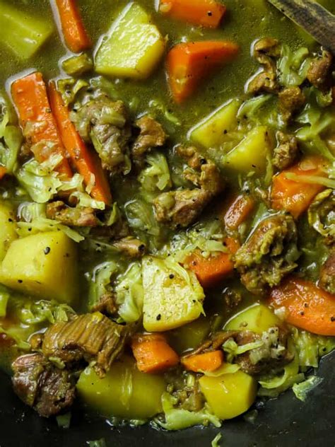 beef and cabbage stew