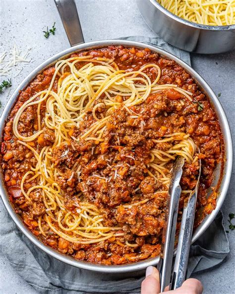 Beef Bolognese Healthy