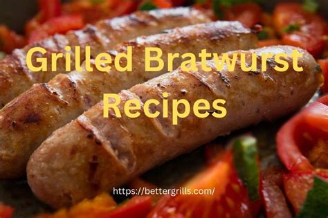 Beef Bratwurst Grill