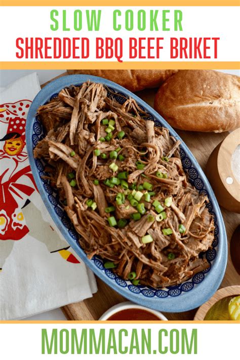 Beef Brisket Slow Cooker Pulled