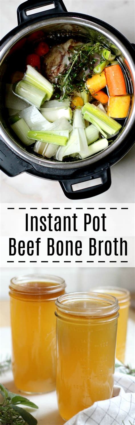 Beef Broth Instant Pot Time