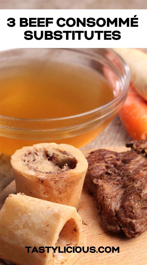 Beef Consomme Alternative