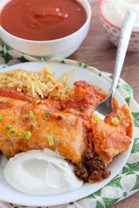 Beef Enchiladas Tv Dinner