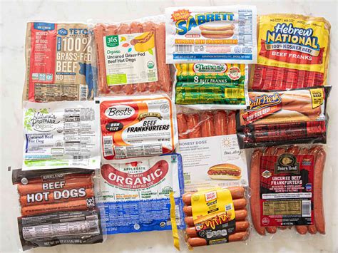 Beef hot dogs