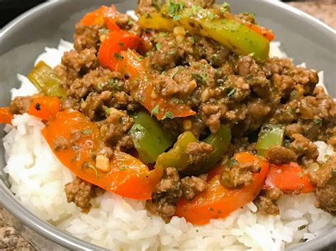 Beef In Peppers