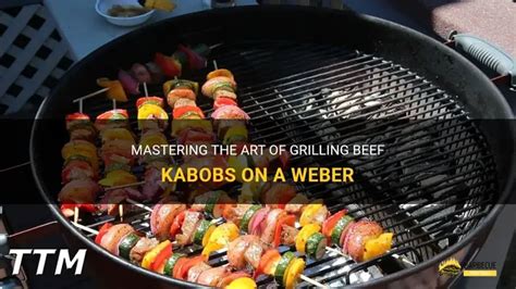 Beef Kabobs Weber Grill