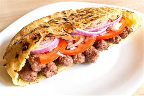 Beef Kebab Sandwich
