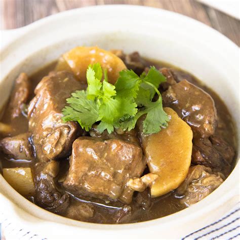 Beef Stew Asian Style