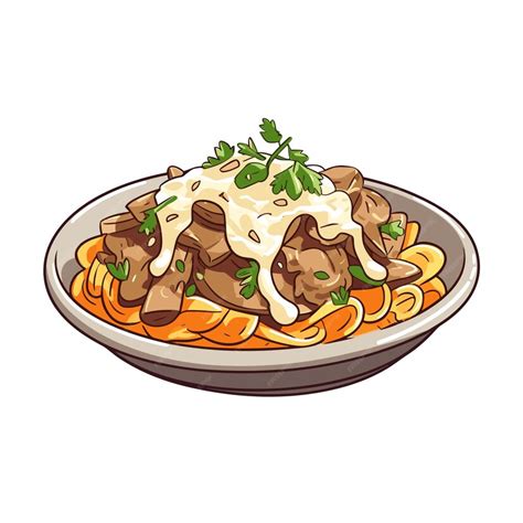 Beef Stroganoff Clipart