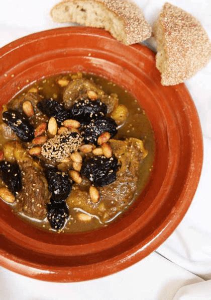 Beef Tagine With Prunes
