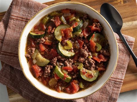 Beef Zucchini Soup