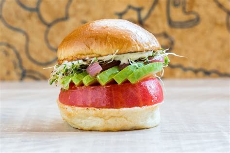 Beefsteak Tomato Burger