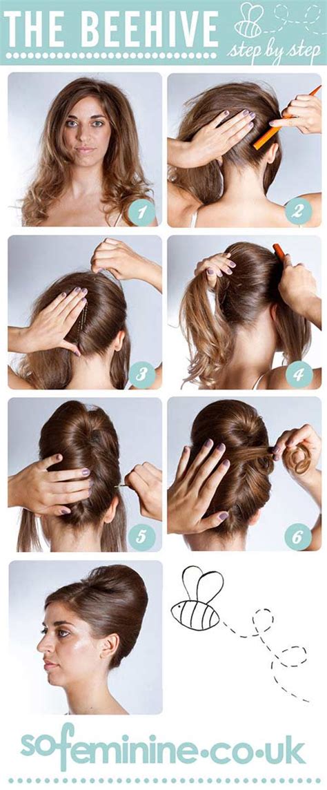 Big Sexy Vintage Voluminous Sixties Retro Hairstyle
