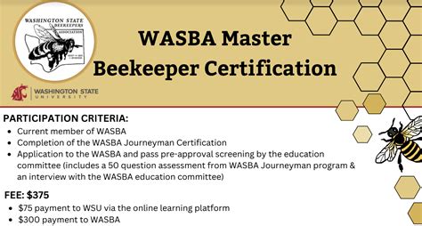 beekeeper certification