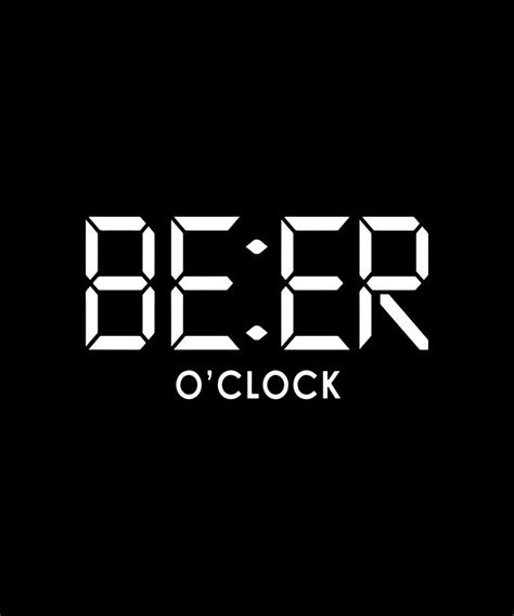 Beer o'clock Wall Clock by beertime
