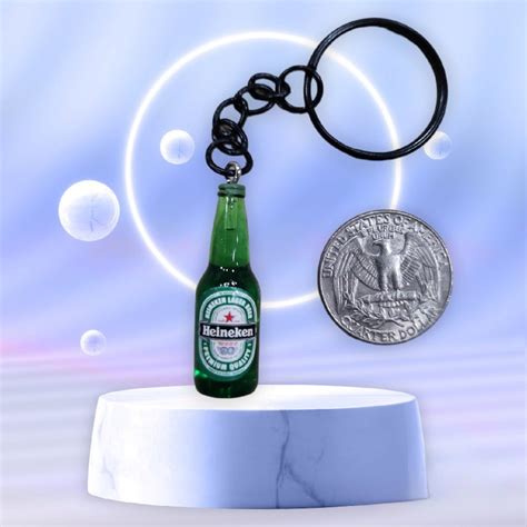 Beer Bottle Keychain