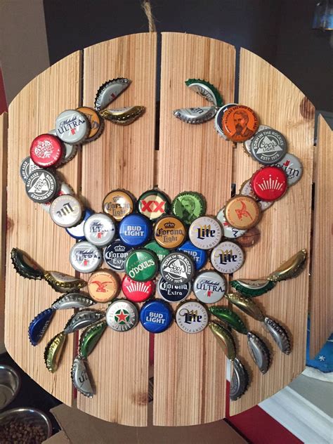 beer cap art ideas