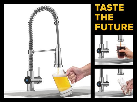 Beer Dispensing Kitchen Faucet