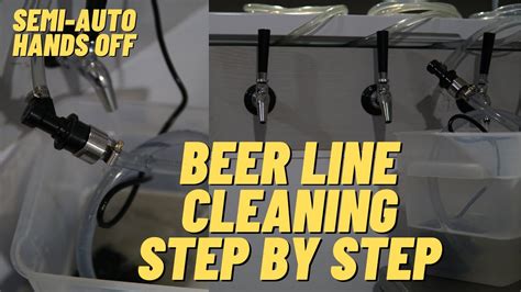 beer line cleaner instructions