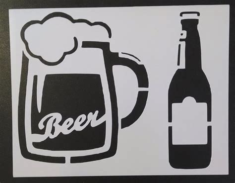 Beer Logo Stencils