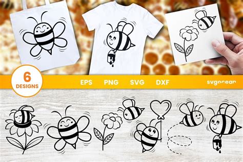 Buzzing with Creativity: Discover The Top Bee SVG Designs for Your Craft Projects!