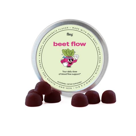 Beet Flow Gummies For Ed
