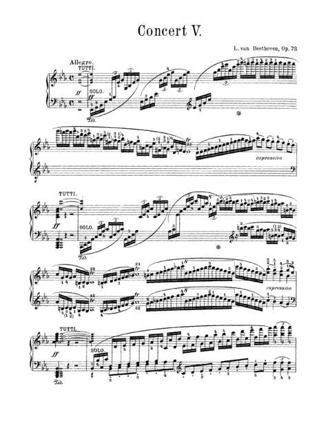 beethoven 5th piano concerto
