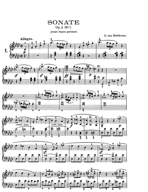 beethoven complete piano sonatas pdf