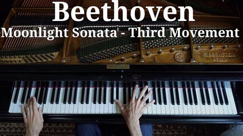 beethoven moonlight sonata 3rd movement 1 hr