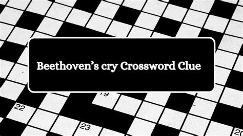 beethoven opera crossword clue