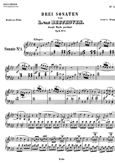 beethoven piano sonata 2