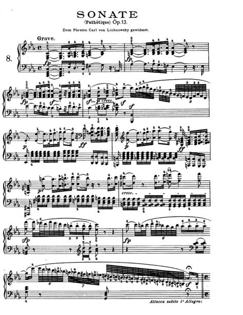 beethoven piano sonata 8 imslp