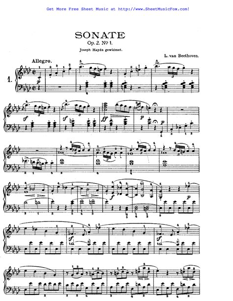 beethoven sonate n 1 opus 2