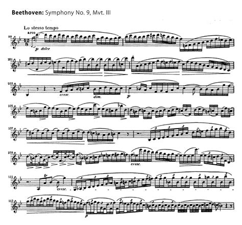 beethoven symphony 9 3rd movement