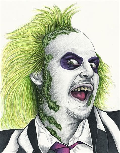 How to Draw Beetlejuice Step by Step Tutorial YouTube