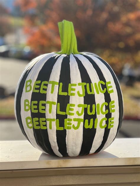 Beetlejuice Pumpkin