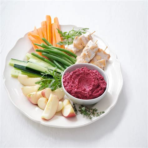 Beetroot And Cottage Cheese Dip