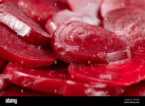 beetroot cut in slices