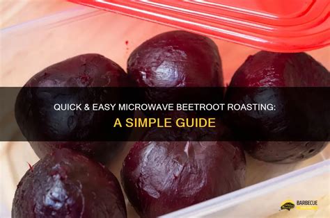 beetroot in the microwave