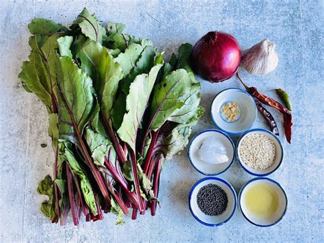 beetroot leaves Indian style