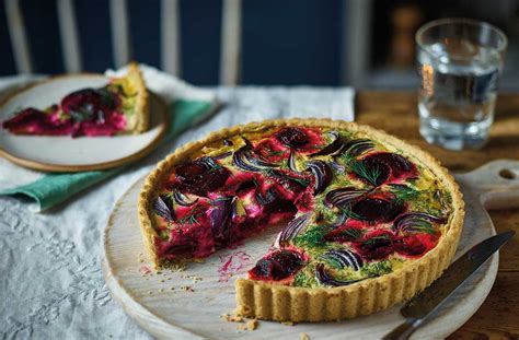 Beetroot Leaves Quiche