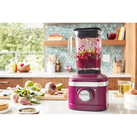 beetroot puree in a blender