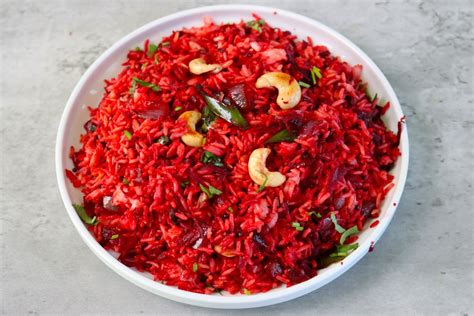 beetroot rice color