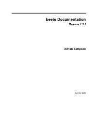 Beets Documentation
