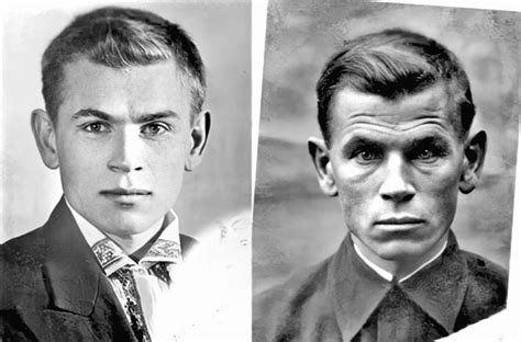 before and after war faces